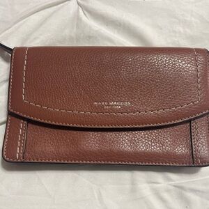 Marc Jacobs Rich Brown Leather Wallet